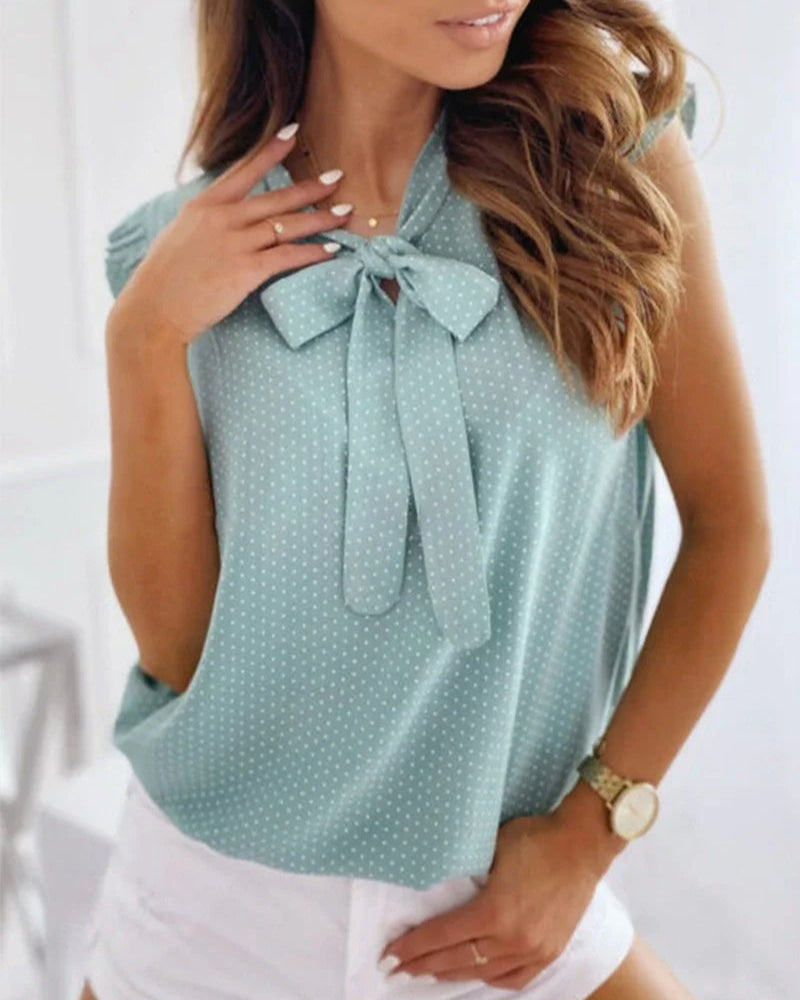 Kelss | Zomerblouse met Strikdetail