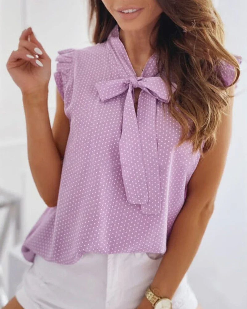 Kelss | Zomerblouse met Strikdetail