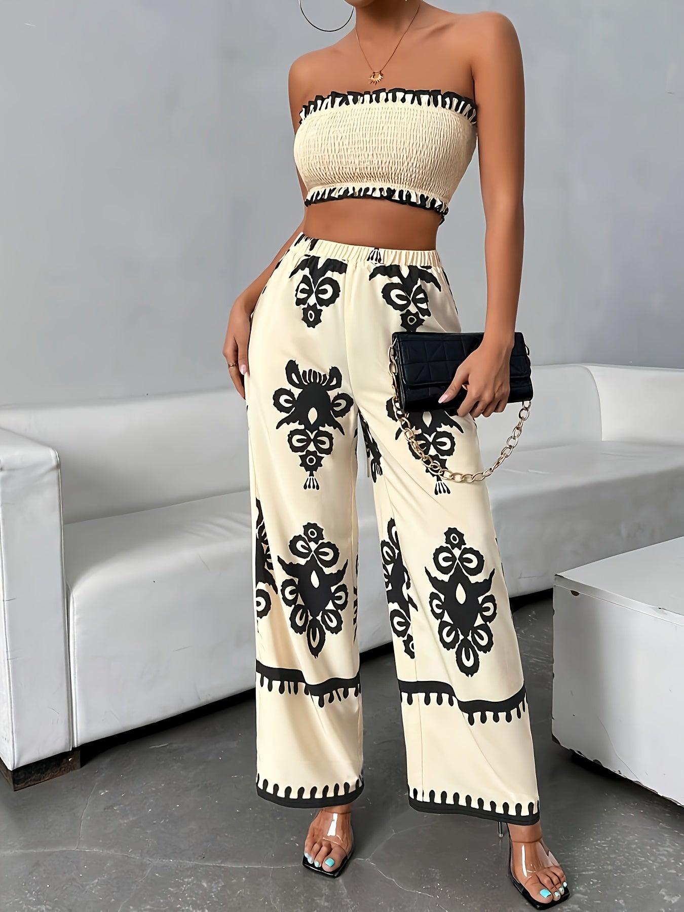 Layla | Luchtige Zomerset met Print