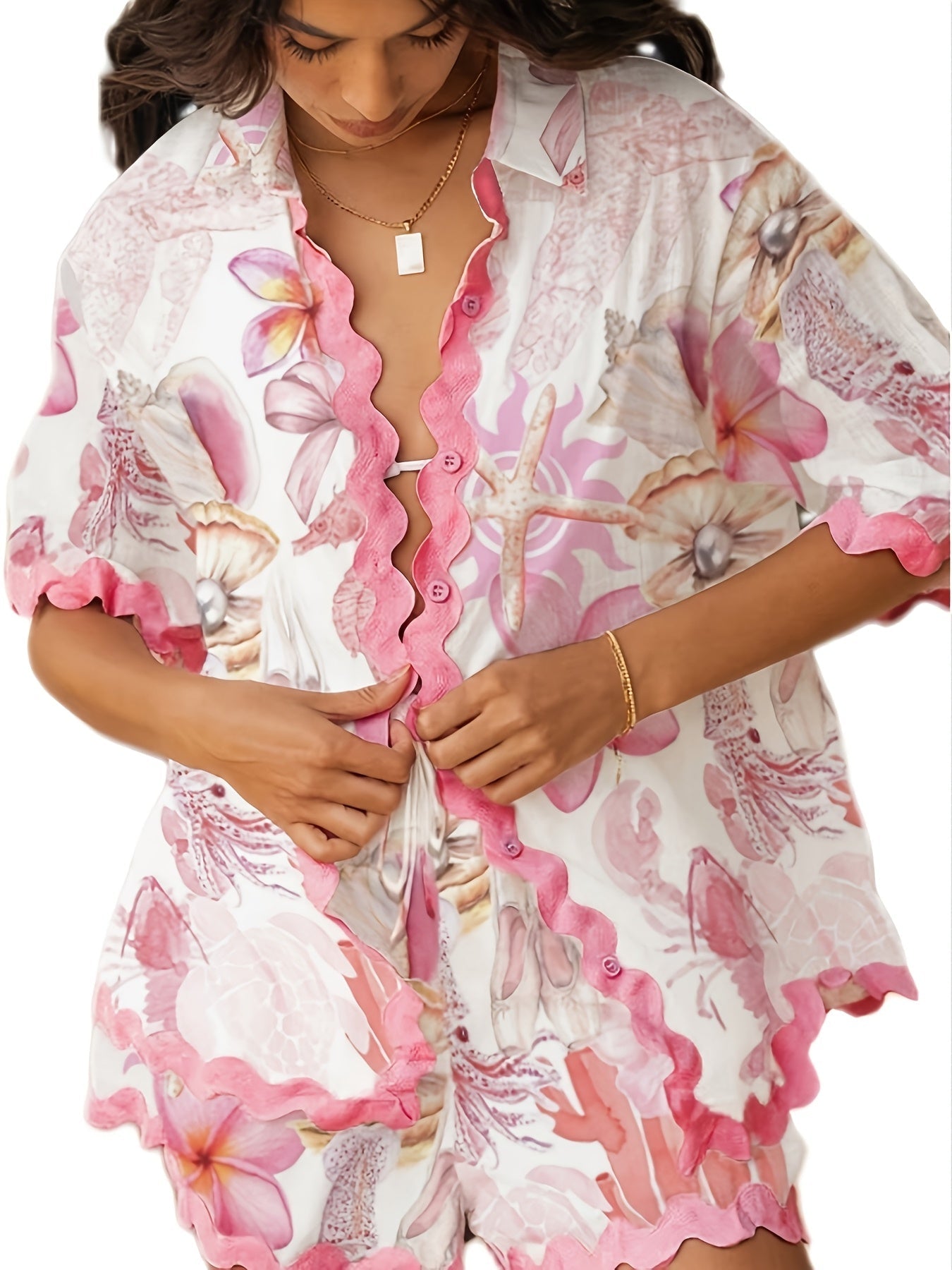 Charlotte | Zomerse Two-Piece Set met Vrolijke Print