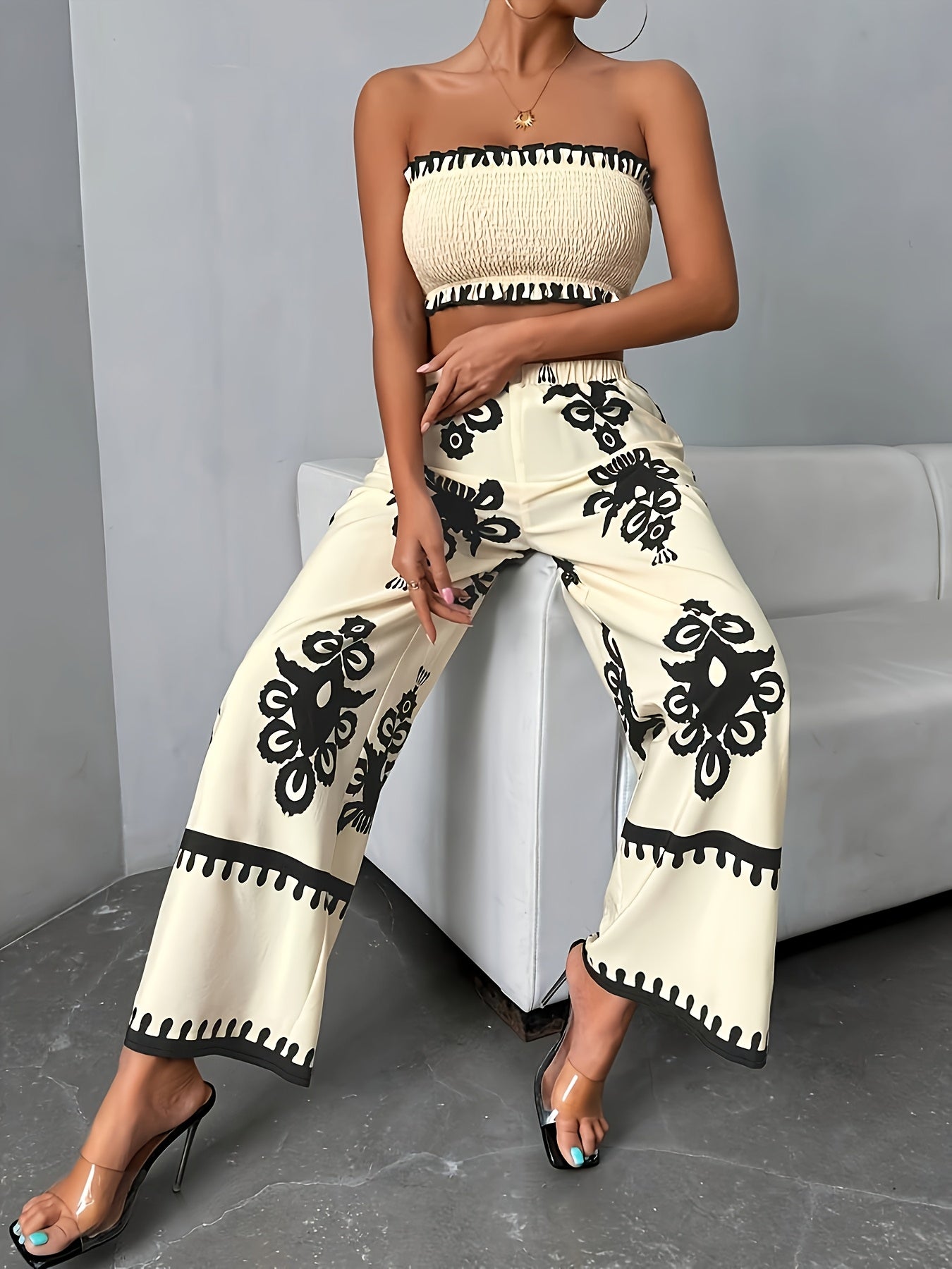 Layla | Luchtige Zomerset met Print