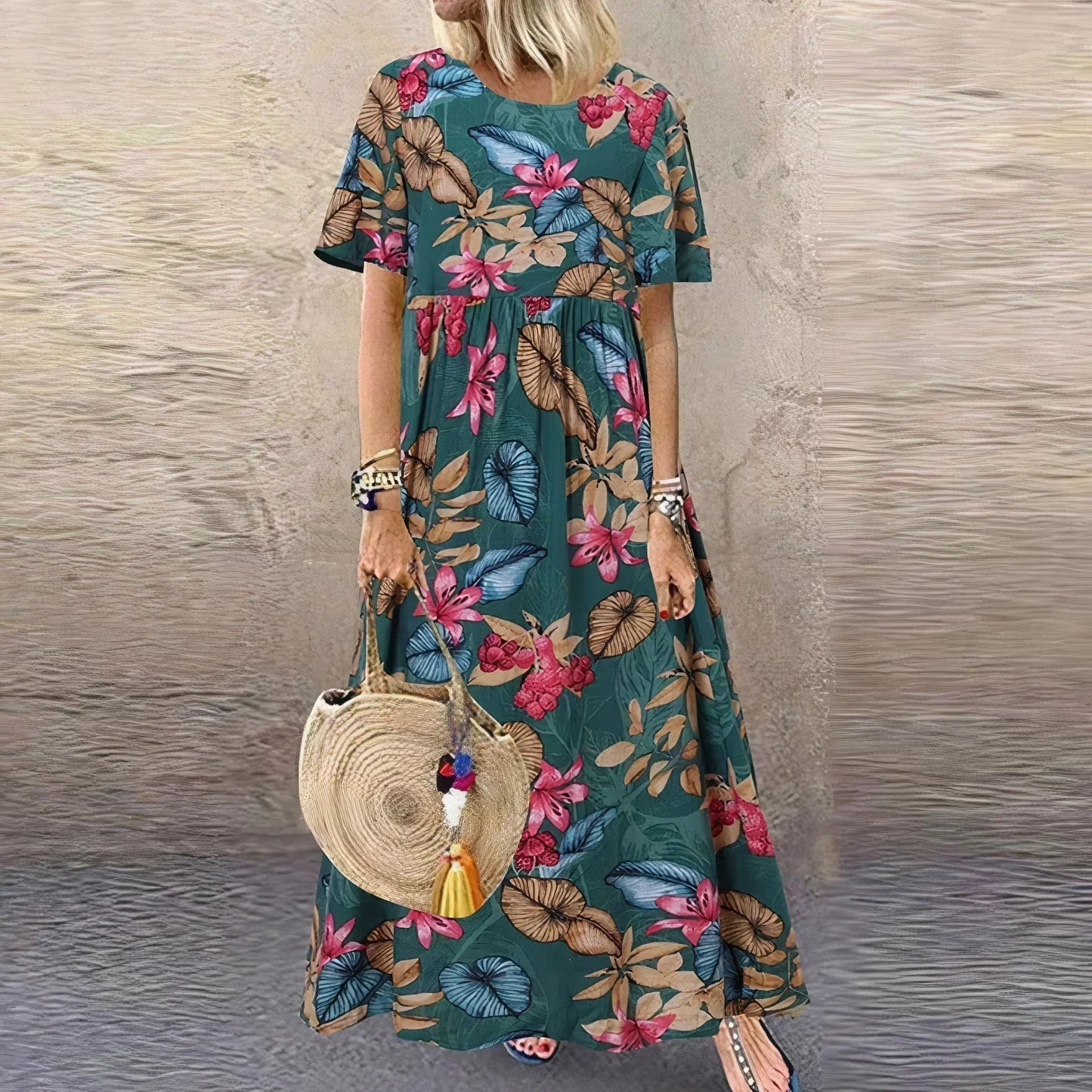 Sallyn | Elegante zomerjurk met comfortabel design