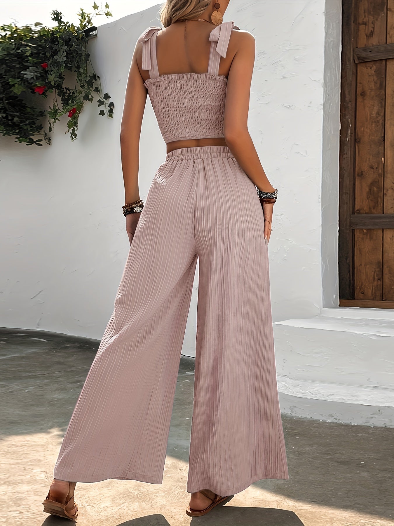 Grace | Plissé Vakantie Set