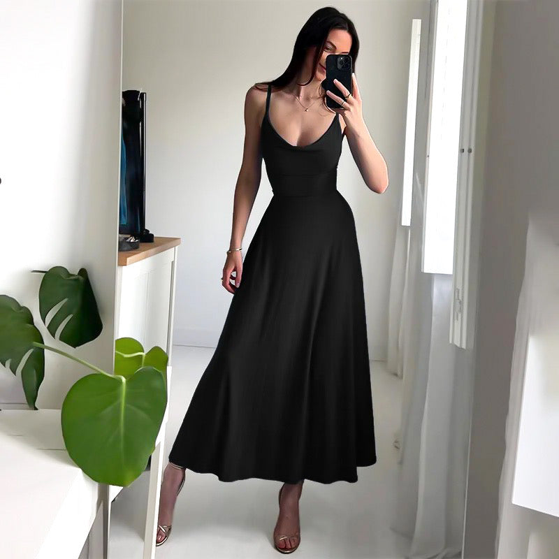 Dione | Jurk die je Taille Omhelst met Lichtheid en Lengte