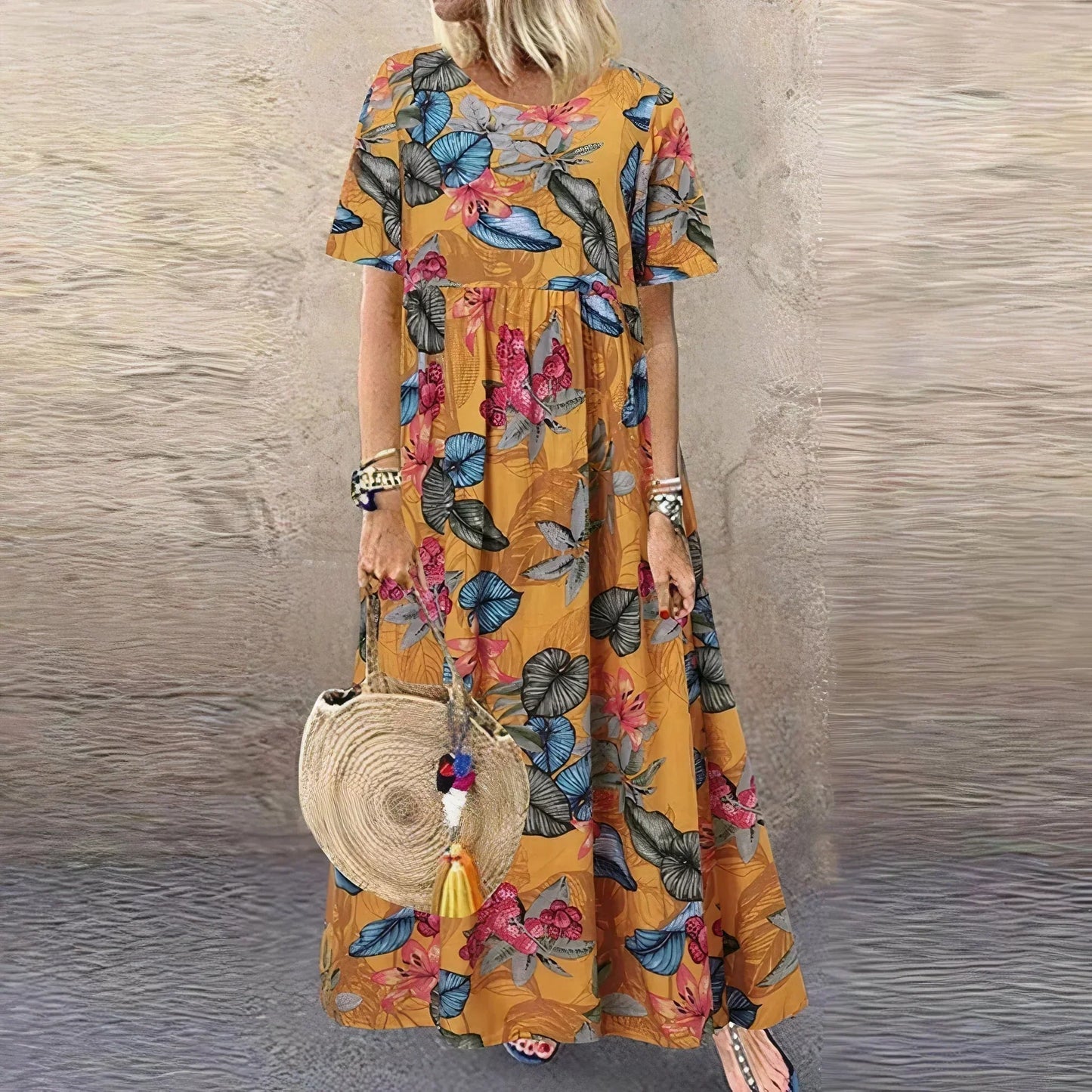 Sallyn | Elegante zomerjurk met comfortabel design