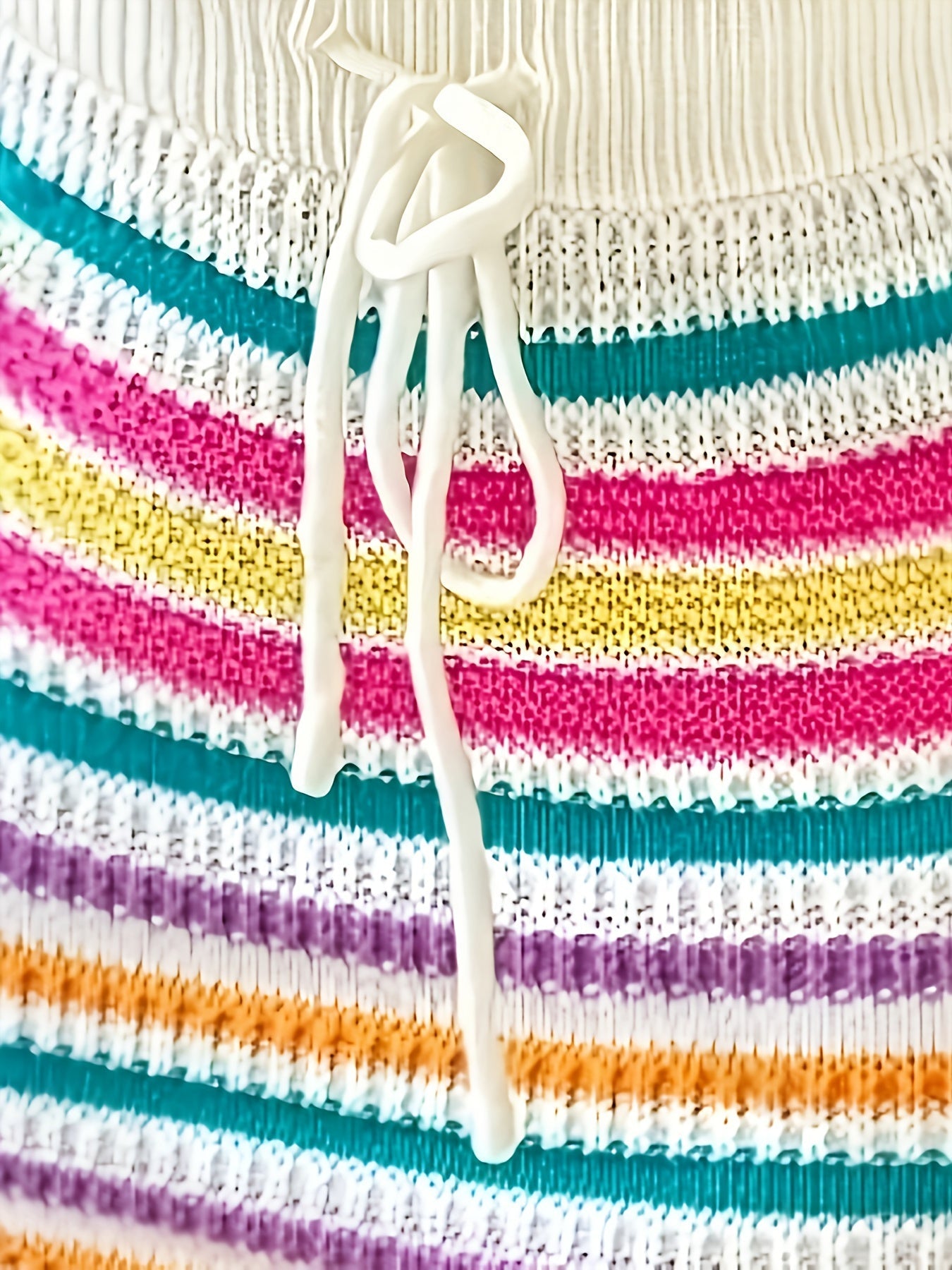 Ella | Gehaakte Halter Top Set | Zomer Outfit Dames | Kleurrijke Strand Outfit