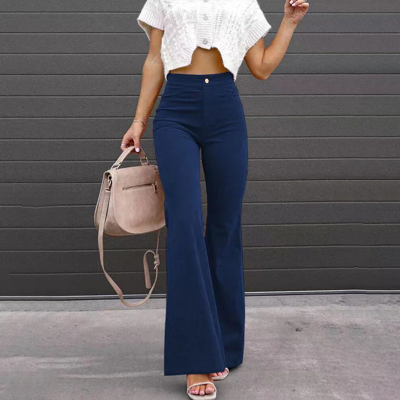 Kells | Stijlvolle Flared Broek met Comfortabele, Flatteuze Pasvorm