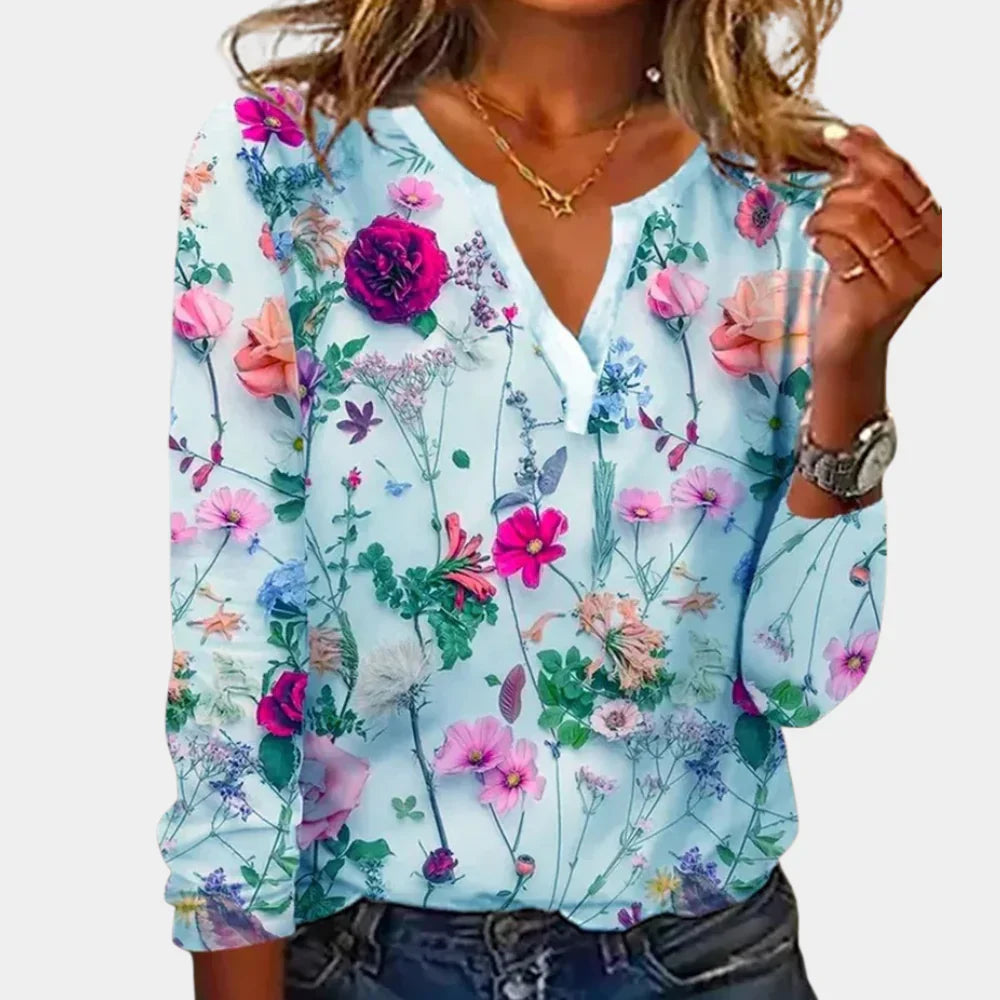 Jess | Zomerse Gebloemde Blouse voor Dames