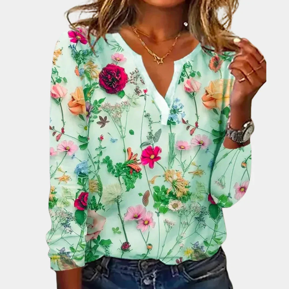 Jess | Zomerse Gebloemde Blouse voor Dames