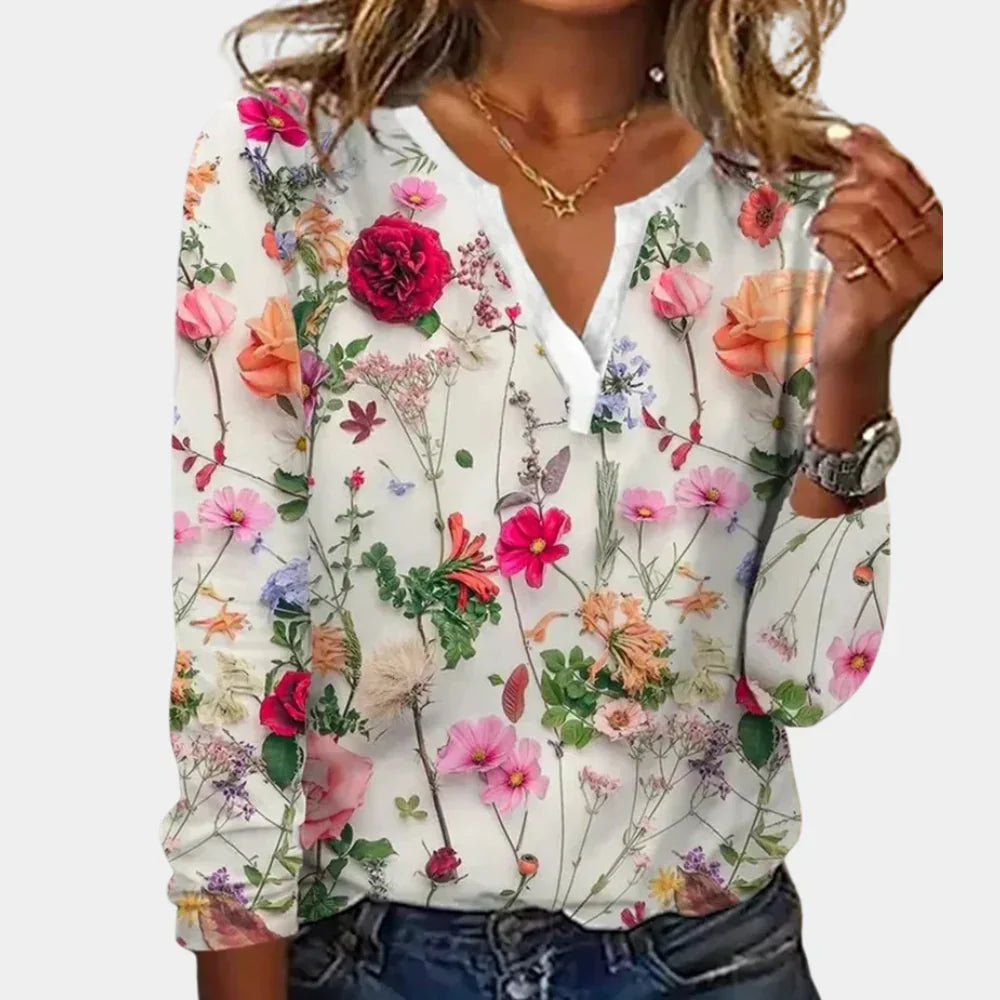 Jess | Zomerse Gebloemde Blouse voor Dames