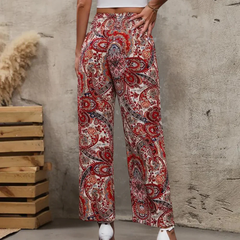 Felly | Comfortabele Zomerbroek met Tijdloze Paisleyprint