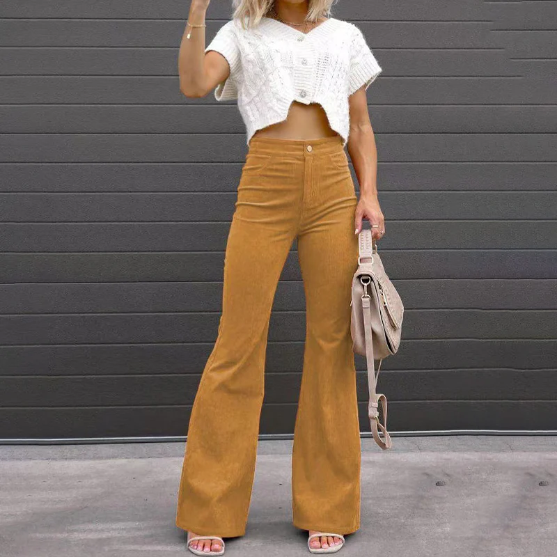 Kells | Stijlvolle Flared Broek met Comfortabele, Flatteuze Pasvorm