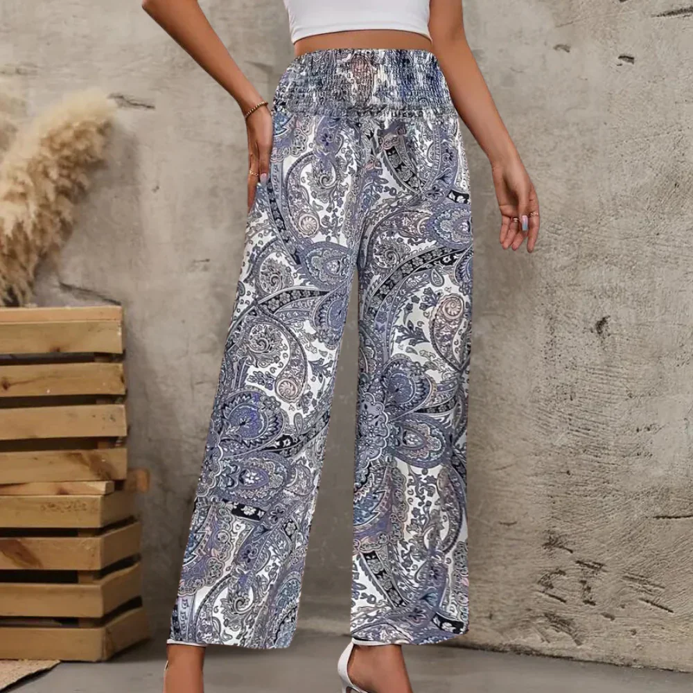 Felly | Comfortabele Zomerbroek met Tijdloze Paisleyprint