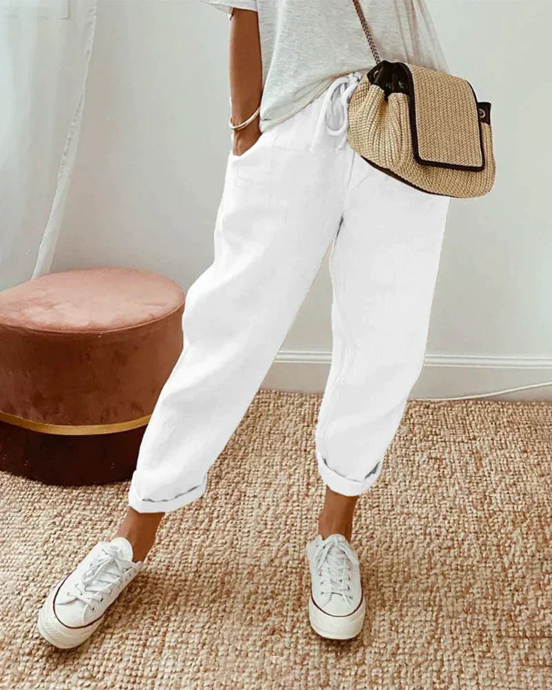 Emma | Stijlvolle Zomerbroek voor Casual en Chic Combinaties