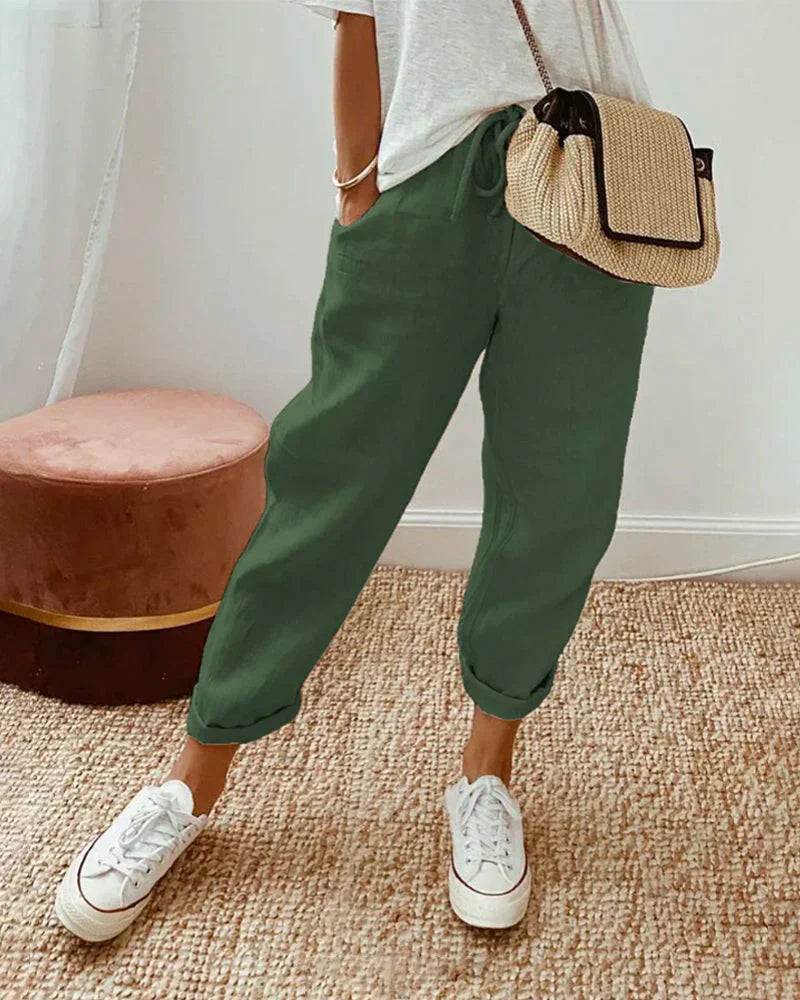 Emma | Stijlvolle Zomerbroek voor Casual en Chic Combinaties