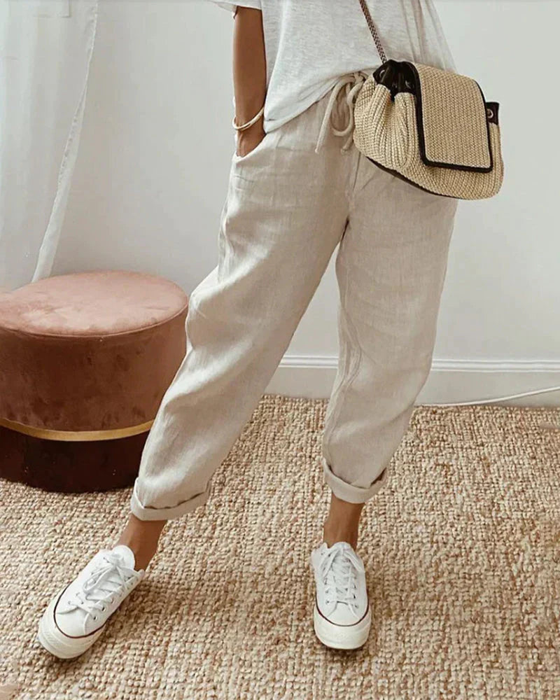 Emma | Stijlvolle Zomerbroek voor Casual en Chic Combinaties