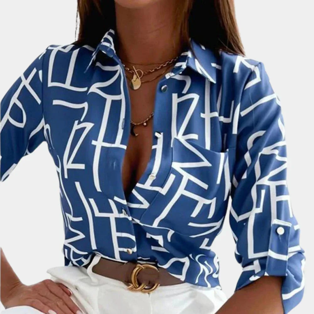 Lieke | Zomerse Blouse met Vrouwelijke Touch