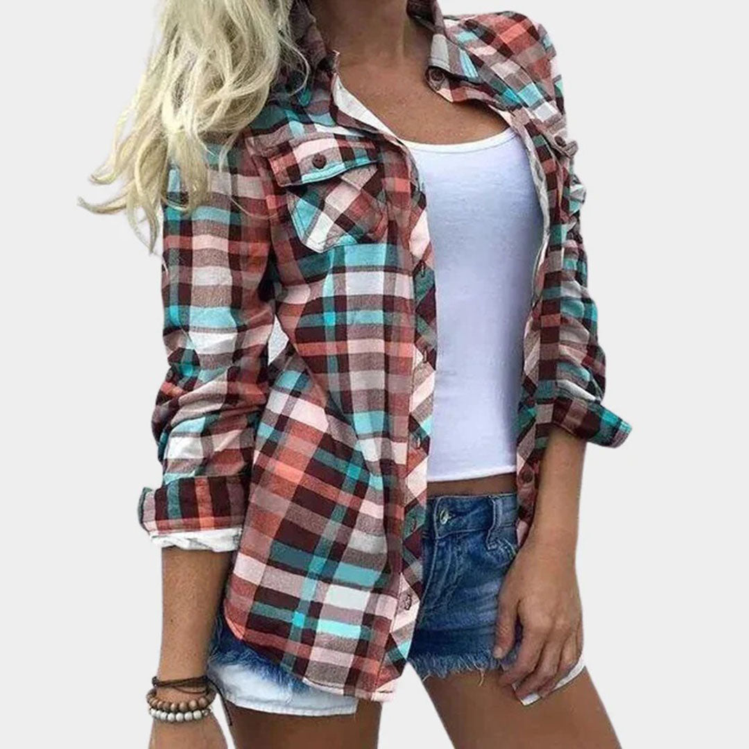 Reese | Luchtig Dames T-shirt met Zomerse Kleuren