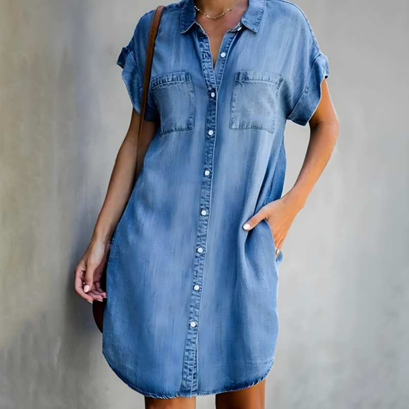 Nadège | Zomerjurk vol Elegant en Subtiele Comfort