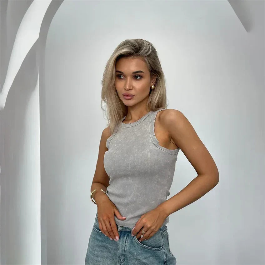 Electa – Lichte Mouwloze Tanktop voor een Casual Zomerlook