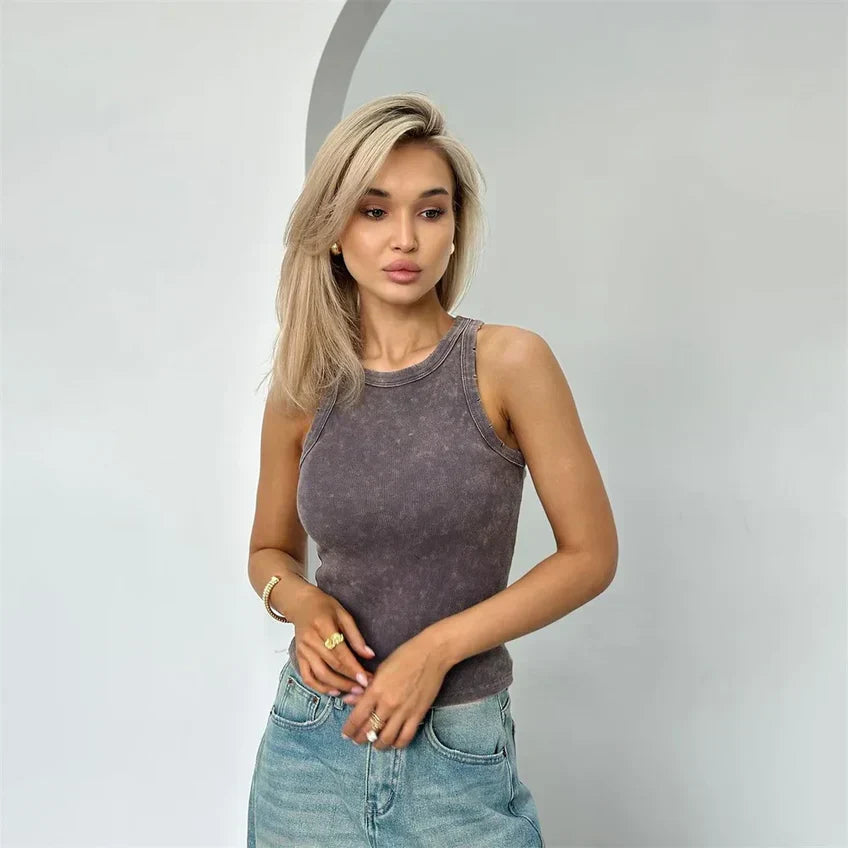 Electa – Lichte Mouwloze Tanktop voor een Casual Zomerlook