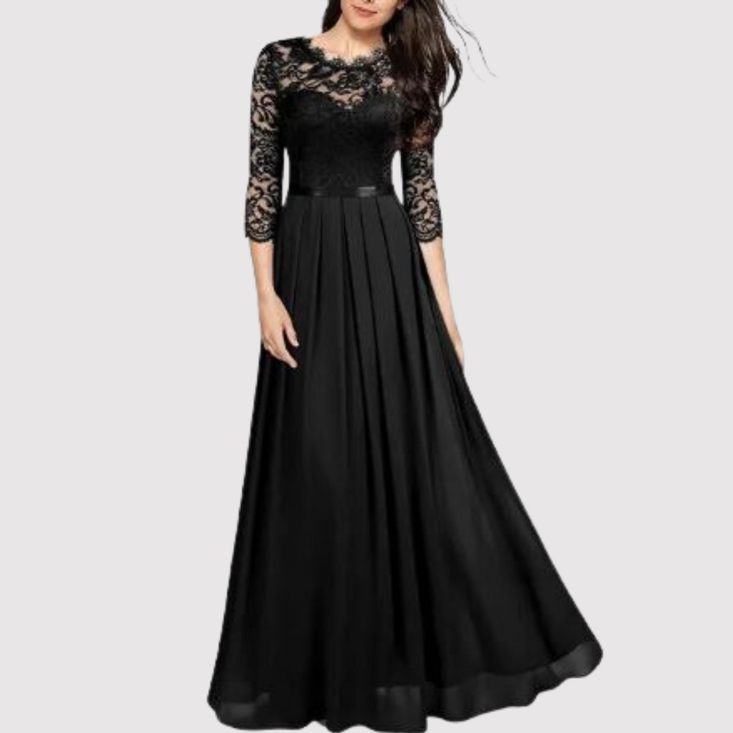 Vernice | Stijlvolle vintage print maxi-jurk voor warme dagen