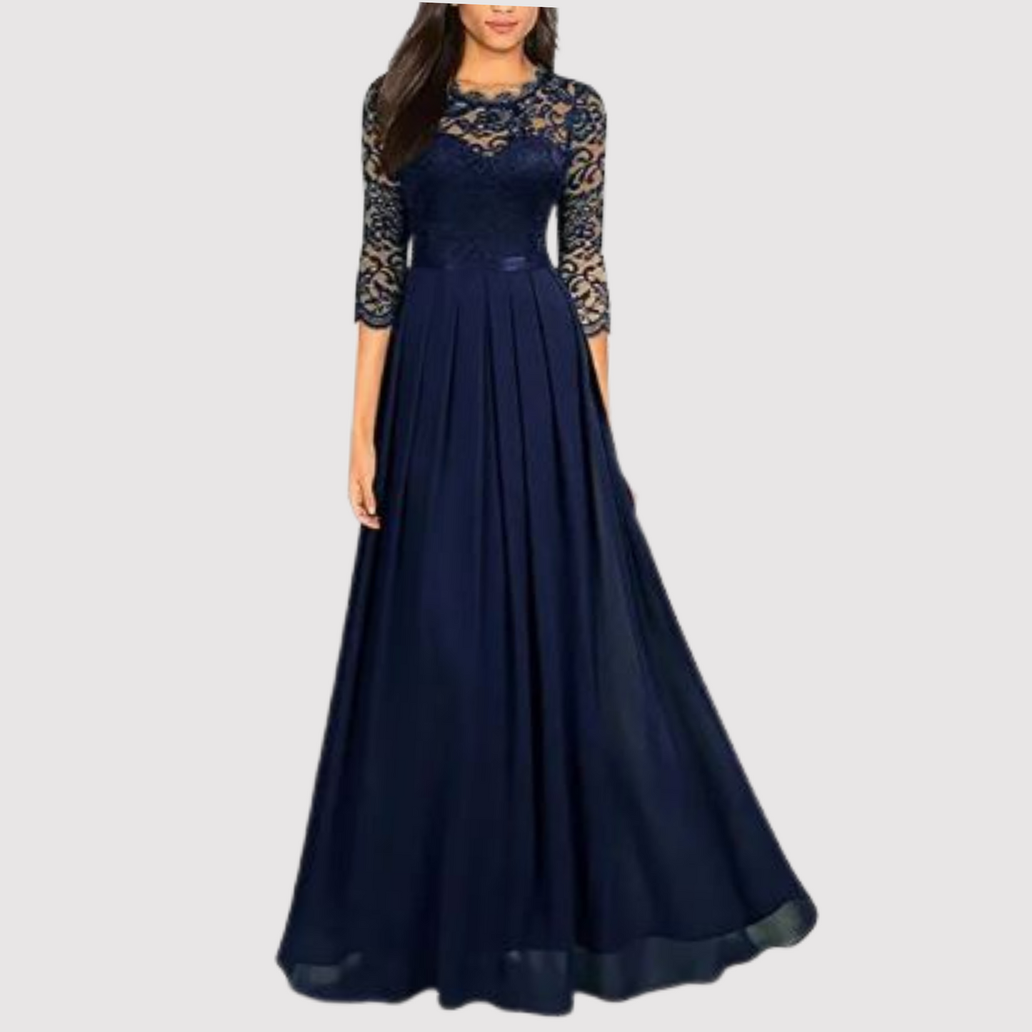 Vernice | Stijlvolle vintage print maxi-jurk voor warme dagen