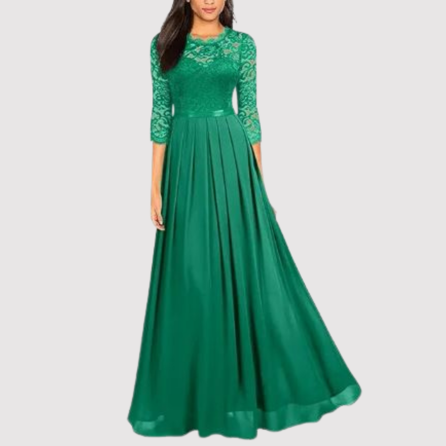 Vernice | Stijlvolle vintage print maxi-jurk voor warme dagen