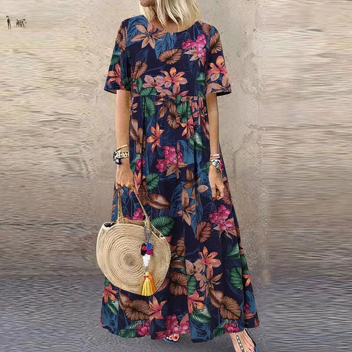 Sallyn | Elegante zomerjurk met comfortabel design