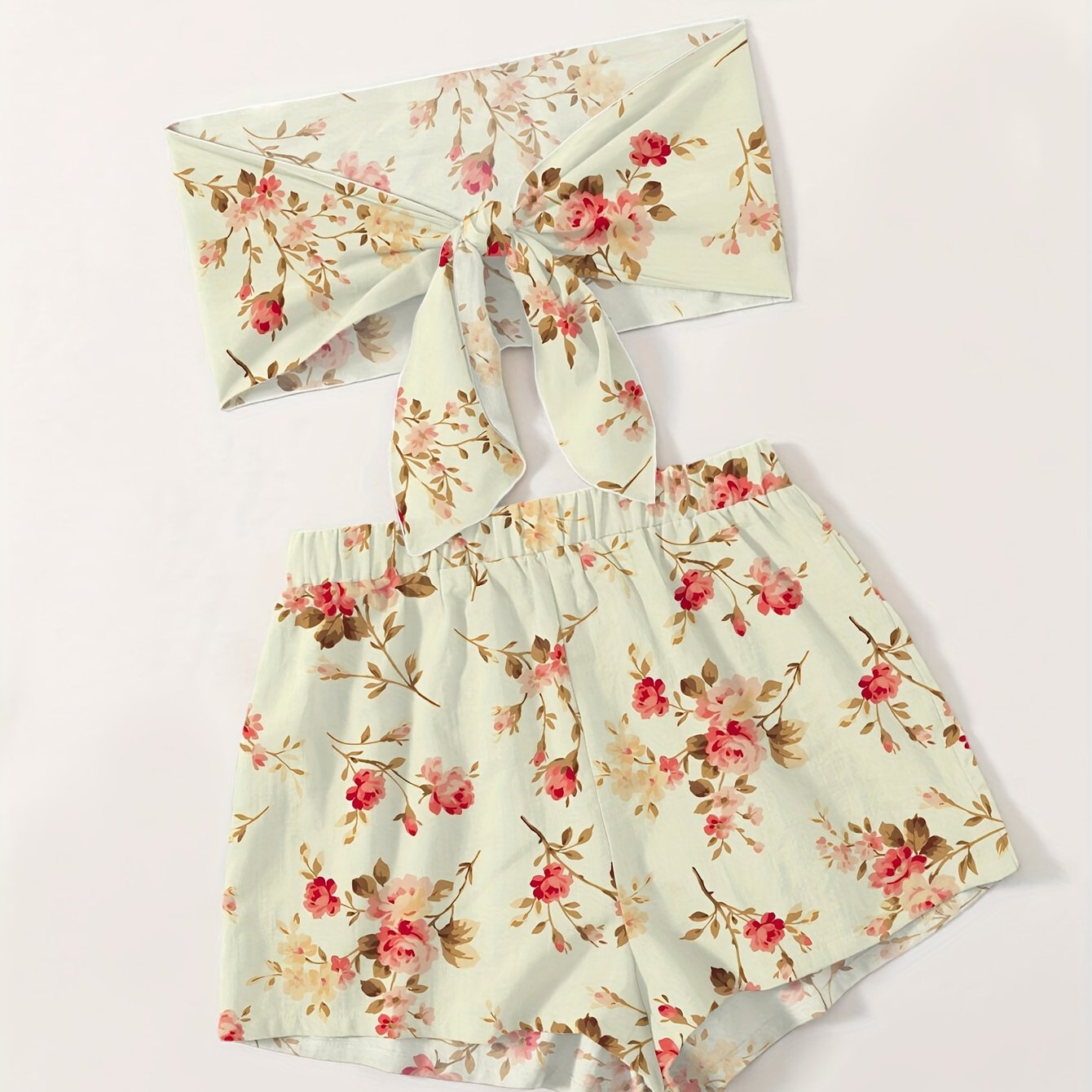 Evelyn | Dames Zomerset met Bloemen – Fris, Speels en Stijlvol
