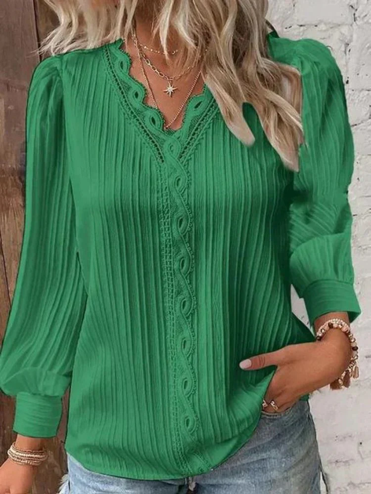 Lena | Frisse, Elegante Blouse in Stralend Wit