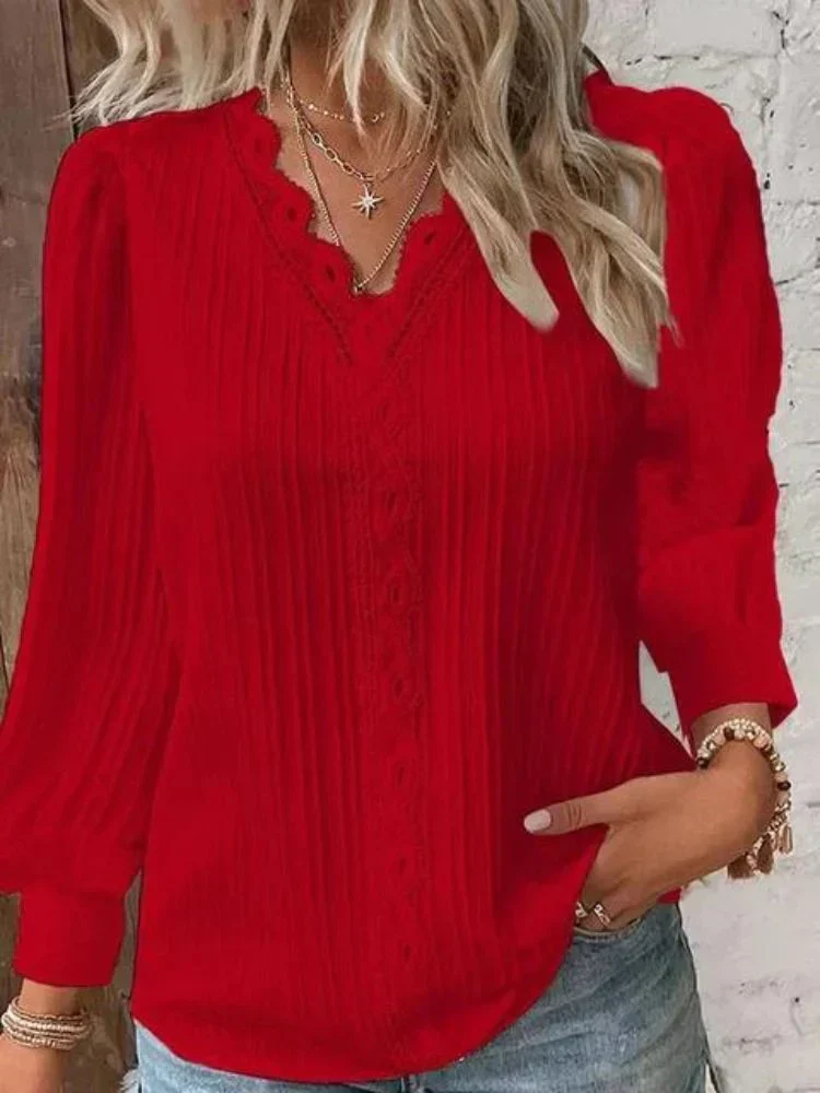 Lena | Frisse, Elegante Blouse in Stralend Wit