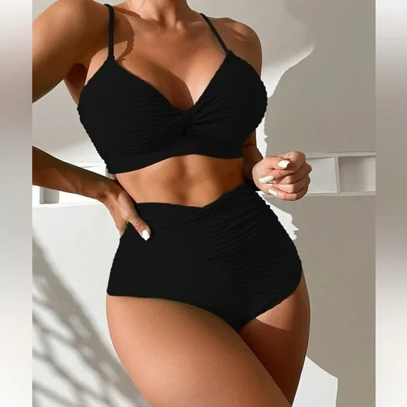 Celist | Push Up Bikini met Hoge Taille voor de Zomer