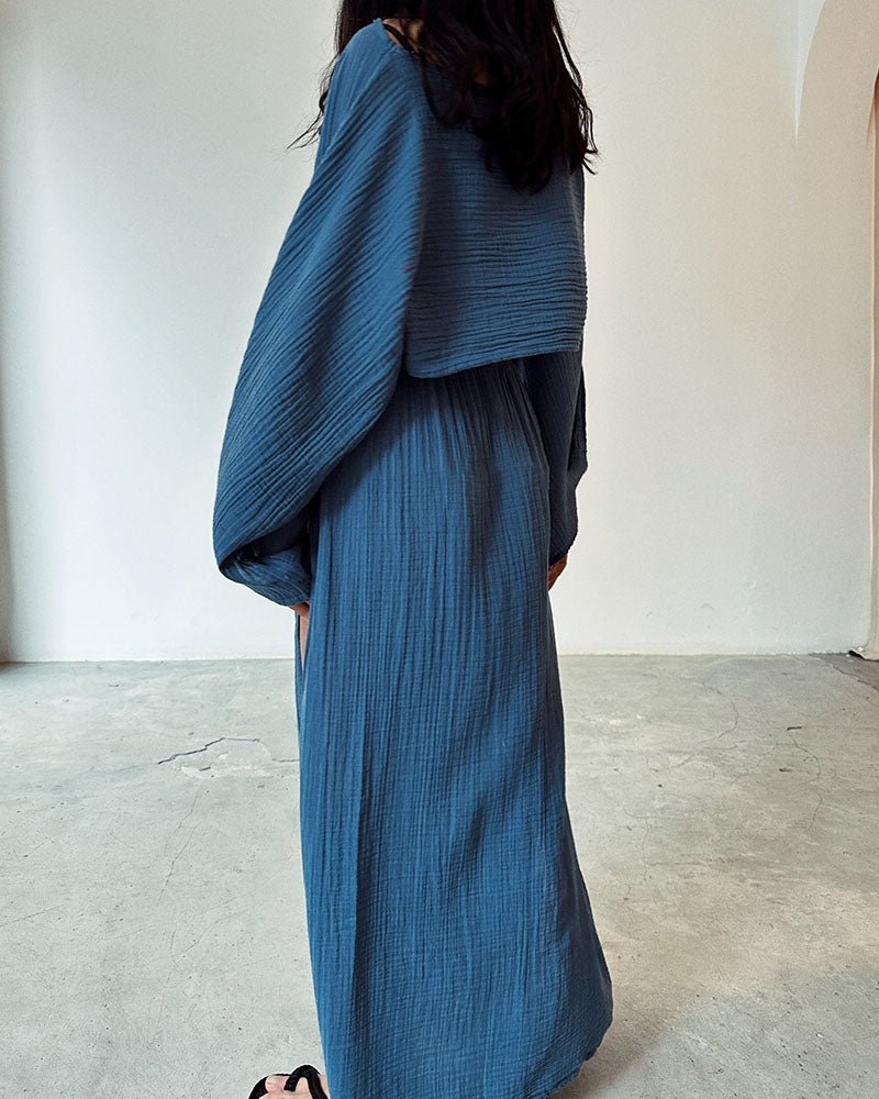 Juliette | Cropped Top en Maxi Rok - Tweedelige Zomerset
