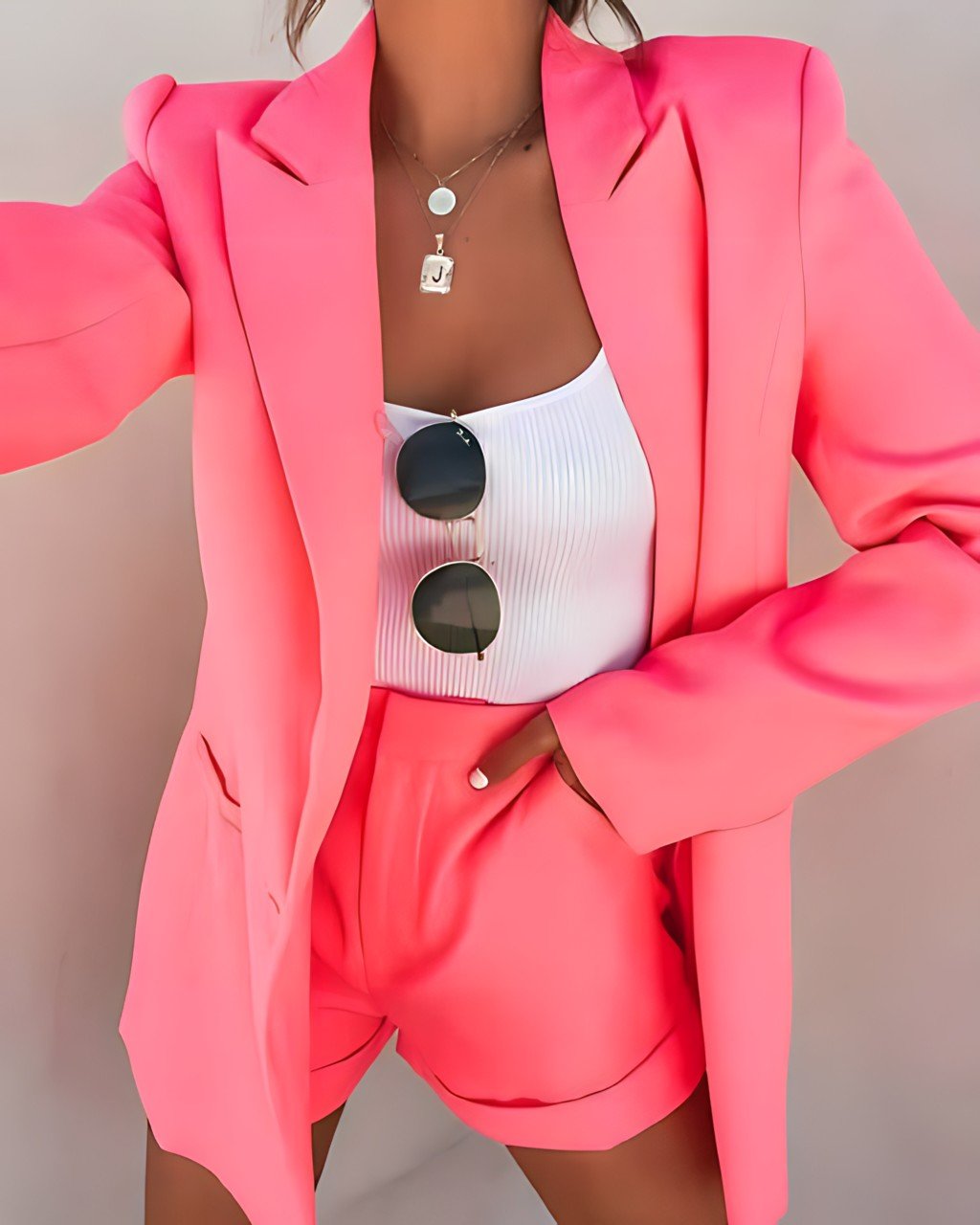 Celina | Blazer en Shorts - Tweedelige Zomerset