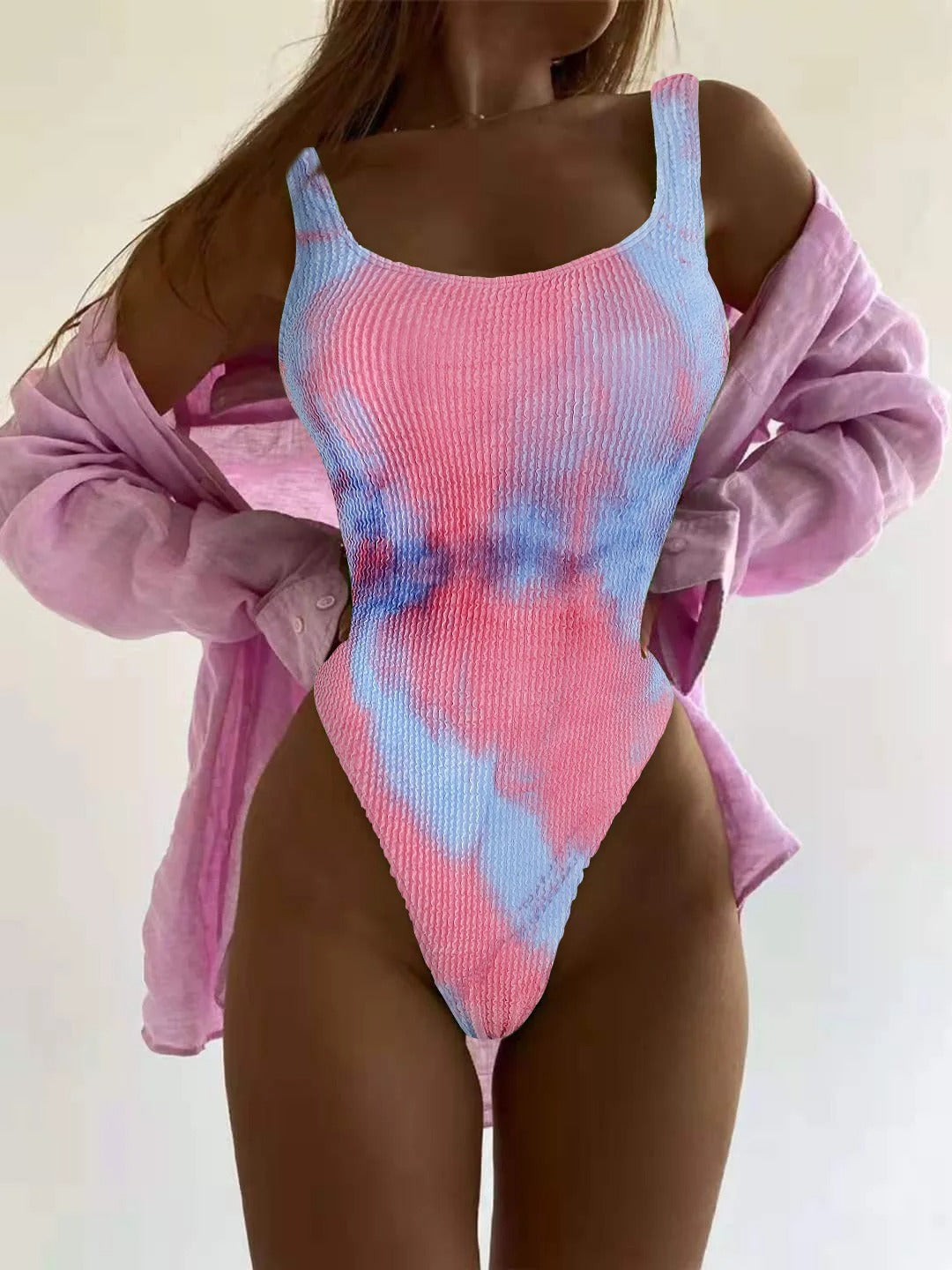 Anaïs | Fancy ribbel badpak