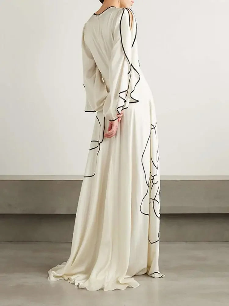 Eline | Bloemenjurk met Elegant Volume en Subtiele Romantiek