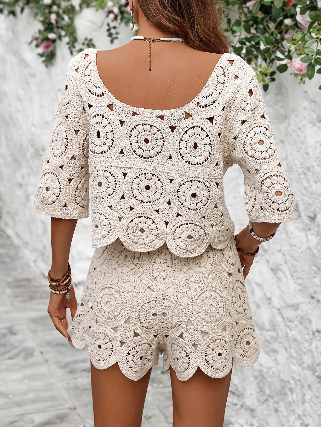 Sophia | Korte Zomerset met Bloemen – Casual Chic voor Warme Dagen