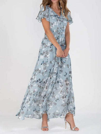 Nysha | Veelzijdige Zomerjurk met een Sprankelende Twist