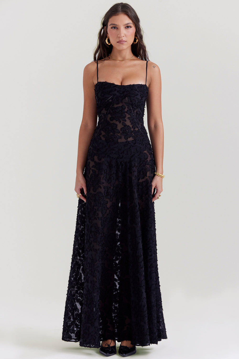 Elvina | Elegante Maxi Jurk voor Gracevolle Dagen en Avonden