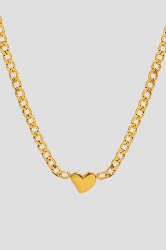 Amora | Verfijnde Hartketting vol Liefde