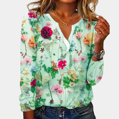 Jess | Zomerse Gebloemde Blouse voor Dames