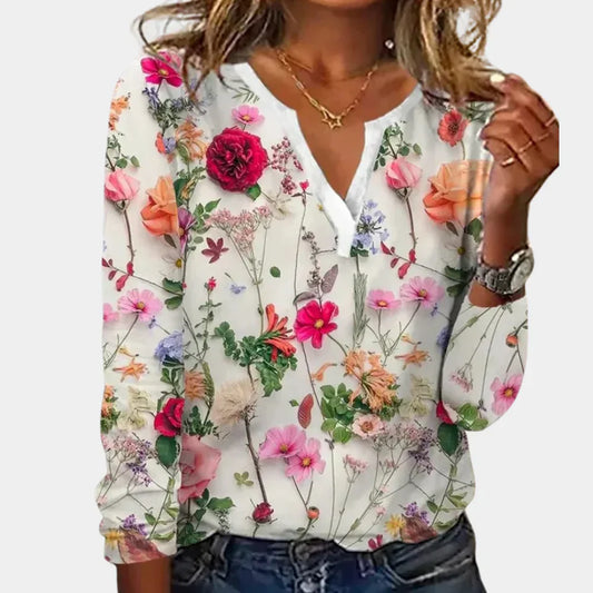 Jess | Zomerse Gebloemde Blouse voor Dames