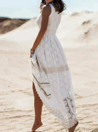 Elowynn | Luchtige Boho Kantjurk met Tijdloze Details