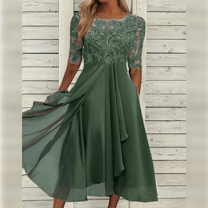 Melisande | Luchtige Jurk van Chiffon