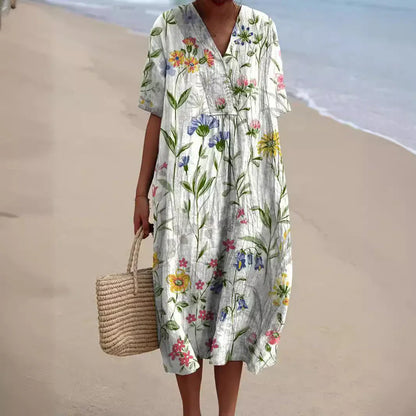 Georgia – Zomerse Bloemenjurk voor een Elegante en Frisse Look