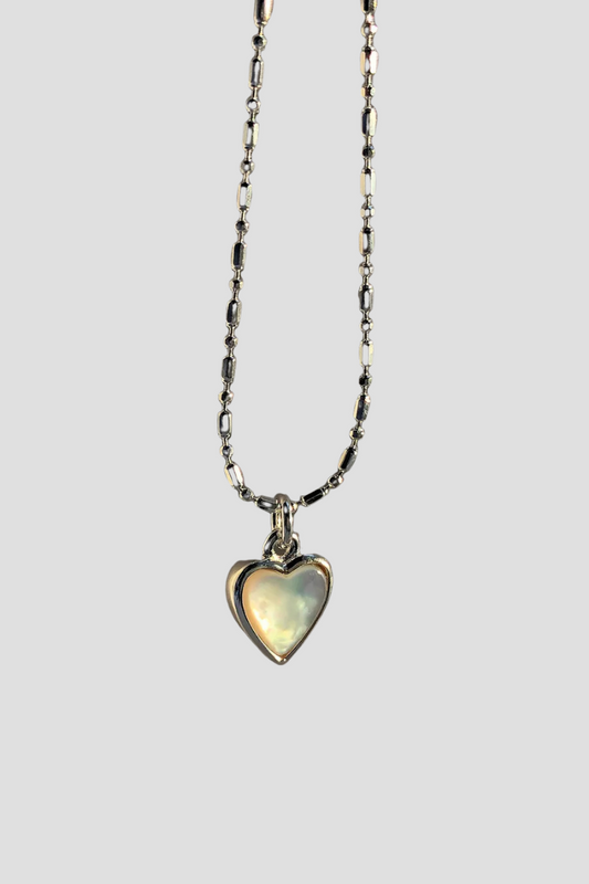 Peach | Tijdloze Ketting met Hartvormige Hanger