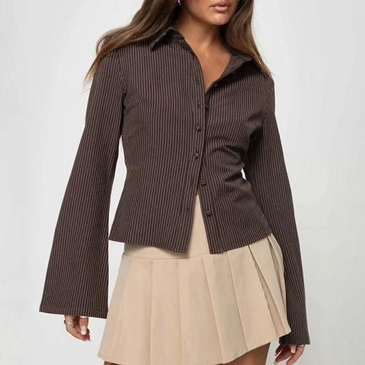 Eva | Luchtige Retro Blouse vol Vrouwelijke Charme