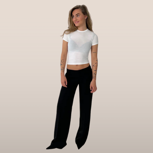 Maya | Elegante Uitlopende Pantalon voor Zomerse Chic