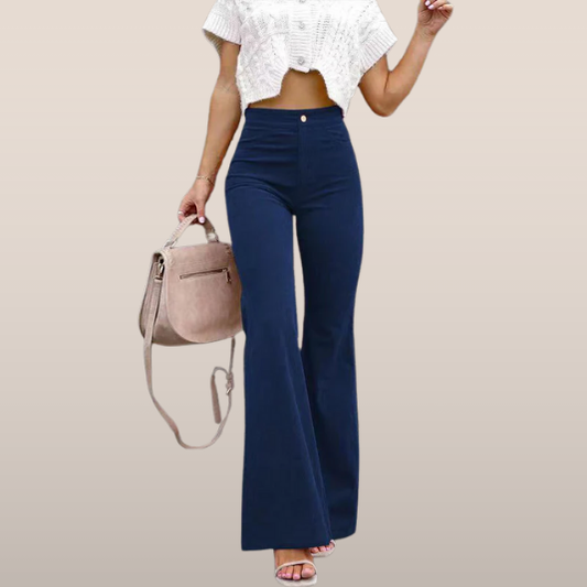 Kells | Stijlvolle Flared Broek met Comfortabele, Flatteuze Pasvorm